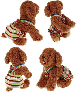 犬用マナーパンツ犬用サニタリーパンツ犬用パンツ犬用生理パンツ犬用オムツカバーおむつカバーサスペンダー付きドッグウェアドッグウエアずれないズレない脱げないトイレしつけ粗相レースボーダー花フラワーモチーフ可愛いかわい