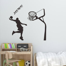 楽天市場 バスケットボール ウォールステッカー シール 壁紙 装飾フィルム インテリア 寝具 収納の通販