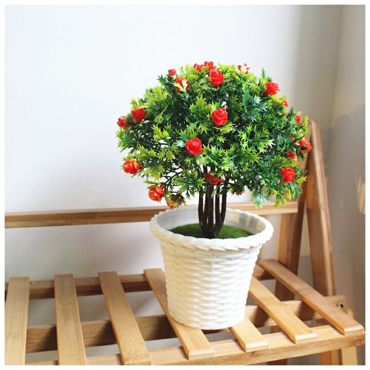 楽天市場 送料無料 人工観葉植物 造花 フェイクグリーン 植物 鉢植え 花 葉っぱ インテリア 雑貨 鉢花 ミニサイズ 枯れない 可愛い おしゃれ プレゼント 記念日 誕生日 Plus Nao