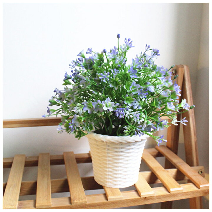 楽天市場 送料無料 人工観葉植物 造花 フェイクグリーン 植物 鉢植え 花 葉っぱ インテリア 雑貨 鉢花 ミニサイズ 枯れない 可愛い おしゃれ プレゼント 記念日 誕生日 Plus Nao