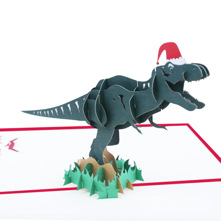 楽天市場 送料無料 バースデーカード クリスマスカード メッセージカード ポップアップカード 3d 飛び出す 立体 恐竜 ダイナソー ティラノサウルス Merrychristmas Happybirthday 誕生日カード 誕生日 クリスマス カード メッセージ Plus Nao 楽天市場 送料無料 バースデーカード クリスマスカード メッセージカード ポップアップカード 3d 飛び出す 立体 恐竜 ダイナソー ティラノサウルス Merrychristmas Happybirthday 誕生日カード 誕生日 クリスマス カード メッセージ Plus Nao