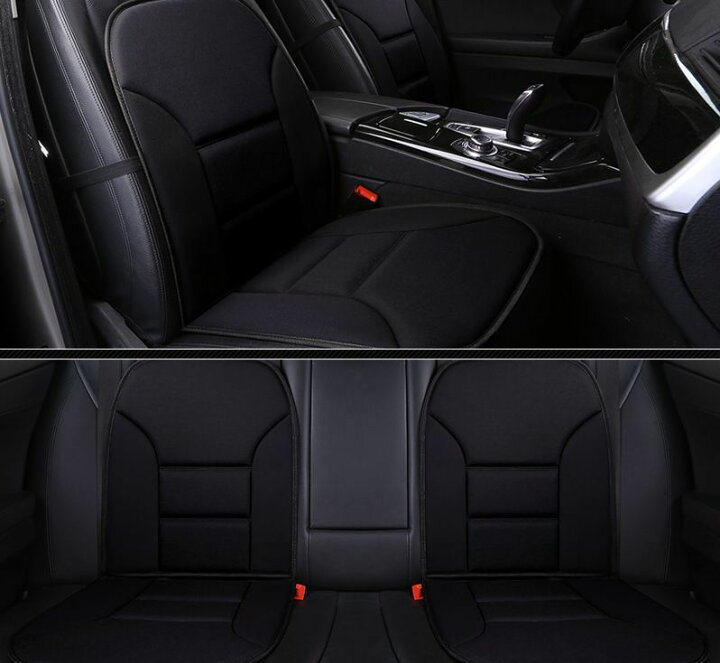 楽天市場 送料無料 カークッション 座席 クッション シートクッション 車 運転席 クッション オールシーズン 車用 腰痛 運転中 車内内装用品 車用 クッション 背もたれ付き 背もたれ 背中 Plus Nao