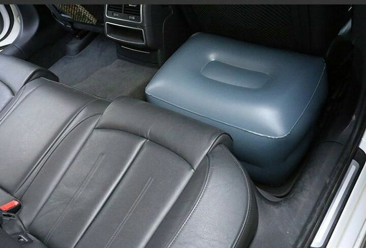 楽天市場 送料無料 エアクッション エアークッション 車用品 カー用品 クッション スペースクッション 車中泊 ドライブ 足のばせる 後部座席 快適 内装パーツ Plus Nao