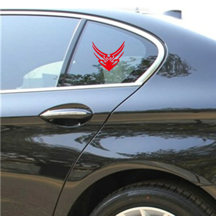 楽天市場 送料無料 カーステッカー 車用ステッカー 転写式 ボディステッカー バイクステッカー 自動車用 車用品 カー用品 外装 カーアクセサリー ドレスアップ デコレーション カッコイイ おしゃれ 傷隠し Plus Nao