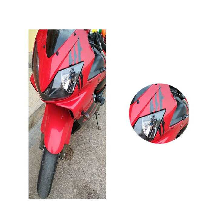 楽天市場 送料無料 カーステッカー バイクステッカー 車用 バイク用 シール 爪痕 爪あと 傷跡 いたずら だまし絵 トリックアート かっこいい 面白い ユニーク デコレーション ドレスアップ カスタム カー用品 車 自動車 バイク用品 外装 Plus Nao