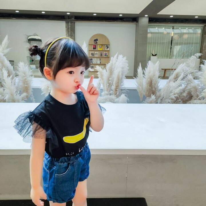楽天市場 送料無料 ハーフパンツ 子供服 デニム 無地 膝上 子ども用 女の子 かわいい カジュアル 着回し 定番 春夏 お出かけシーン ボトムス Plus Nao