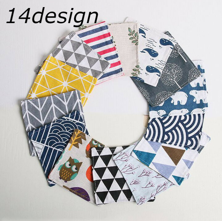 楽天市場 送料無料 コースター 布製 おしゃれ 手作り 小物 製品 インテリア かわいい お招きアイテム キッチン用品 Plus Nao