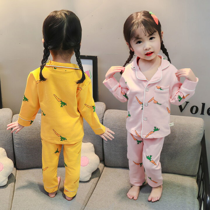 楽天市場】送料無料 パジャマ ルームウェア 子供服 キッズ ベビー セットアップ 上下セット 長袖 前開き シャツ 長ズボン ニンジン プリント : Plus Nao 楽天市場】送料無料 パジャマ ルームウェア 子供服 キッズ ベビー セットアップ 上下セット 長袖 前開き シャツ 長ズボン ニンジン プリント : Plus Nao