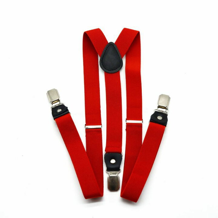 楽天市場 送料無料 サスペンダー 男性 女性 男女併用 ユニセックス ｙ型 無地 シンプル おしゃれ ファッション小物 吊りバンド クリップ カジュアル 大人用 レディース メンズ Plus Nao