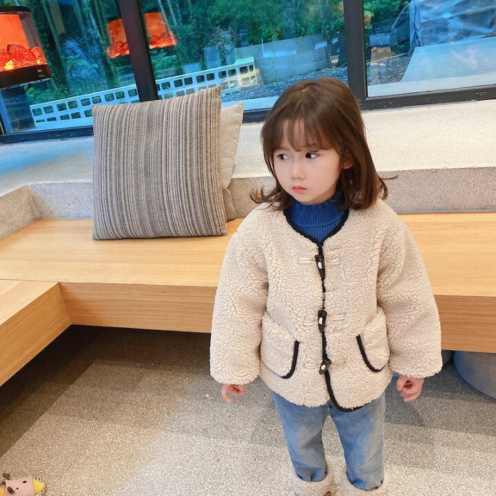 ベビー 赤ちゃん 男の子 セーター 女の子 ツートンカラー トップス 長袖