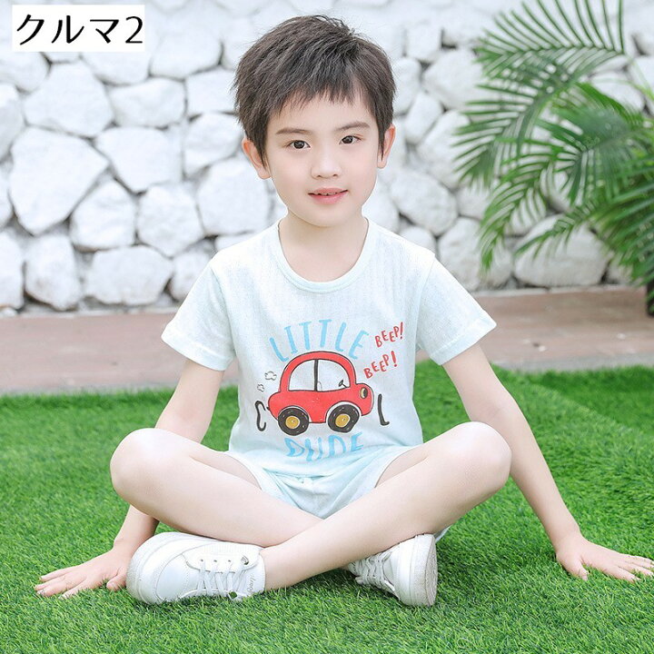 楽天市場】送料無料 パジャマ メッシュ 上下セット 半袖 半ズボン 子供 