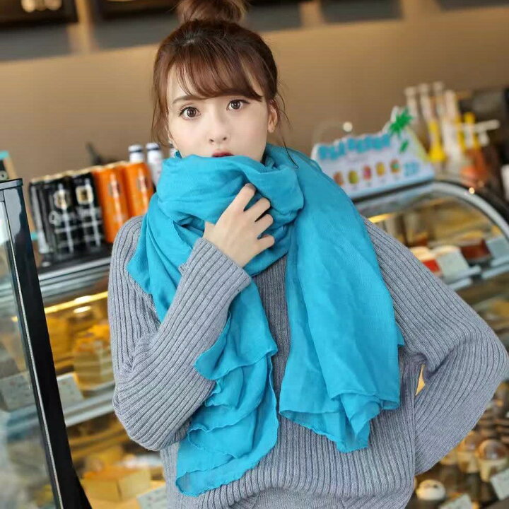 楽天市場】送料無料 ストール マフラー ショール 羽織 大判 男女兼用 