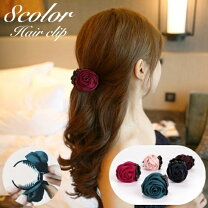 楽天市場】薔薇 バンスクリップ（ヘアアクセサリー｜レディース 