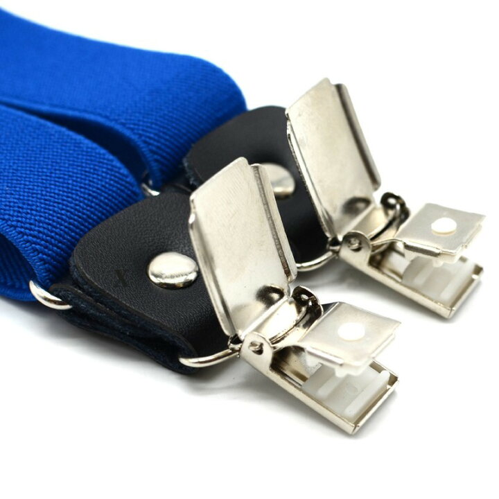 楽天市場 送料無料 サスペンダー 男性 女性 男女併用 ユニセックス ｙ型 無地 シンプル おしゃれ ファッション小物 吊りバンド クリップ カジュアル 大人用 レディース メンズ Plus Nao