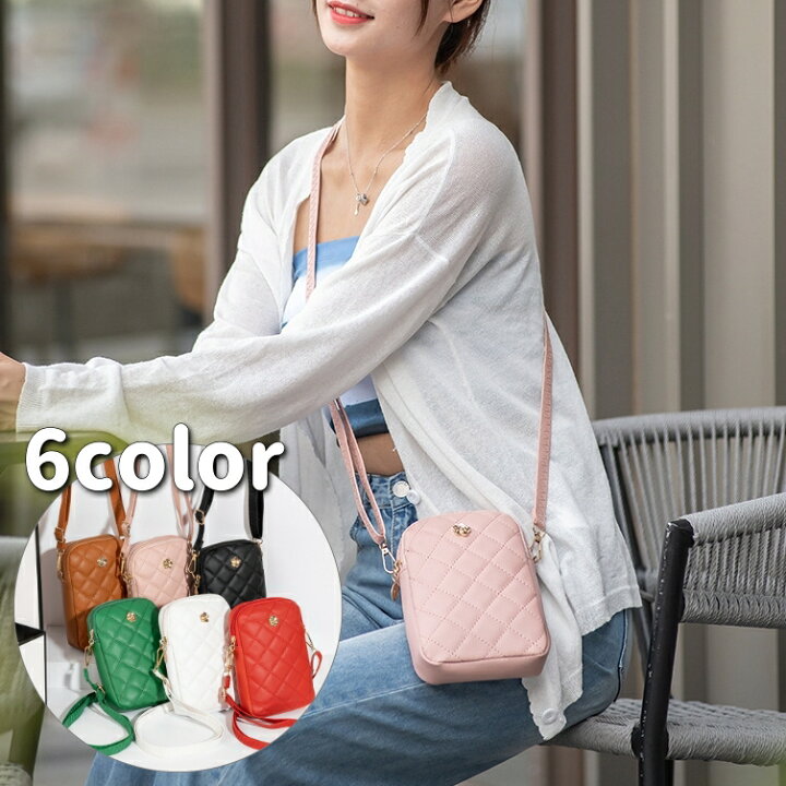 ポシェット 女の子 レディース 斜めがけ ショルダーバッグ 