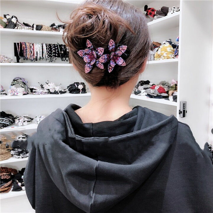 楽天市場】送料無料 ヘアクリップ レディース 女性用 ヘアアクセサリー 