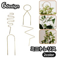 送料無料 ミニトレリス 植物支柱 つる性植物用 観葉植物 植木鉢 園芸 誘引 サポート 簡単 設置 ガーデニ…