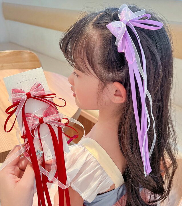 楽天市場】送料無料 ヘアクリップ 2個セット ヘアアクセサリー 子供 