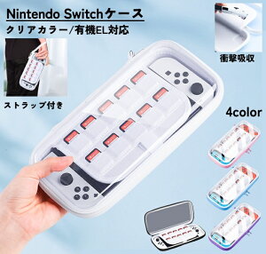 Nintendo Switch pP[X nhXgbv L@ELΉ NA   LY ی n[h ̓I J[h|Pbg J[h[ 10[ zCg sN ubN Vv JW