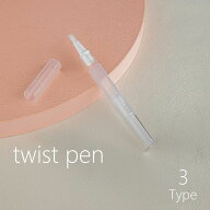 送料無料 ツイストペン レディース ネイルオイル リキッドファンデーション コンシーラー 5ml 筆 透明 中…