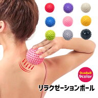 送料無料 リラクゼーションボール フィットネス用品 ストレッチボール トゲトゲ ブラック ホワイト ブル…