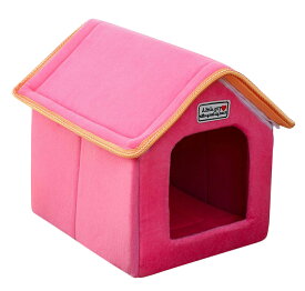 送料無料 カドラー ペットハウス ペットベッド ペット用品 ペットグッズ 三角屋根 可愛い かわいい 室内用 屋内用 犬 猫 小型犬用　犬小屋