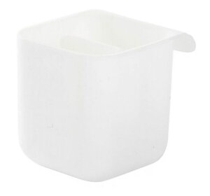 送料無料 ペンホルダー デスクトップモニターペンホルダー 貼り付け デスク 雑貨 文具 文房具 ペン収納ボックス ペン立て オフィス 四角 白 多機能 小物収納 整理整頓 シンプル 便利グッズ