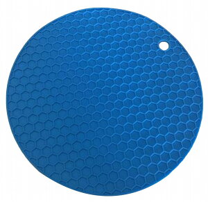 送料無料 鍋敷き コースター 鍋つかみ 瓶の蓋開け 単品 1個入 丸型 円形 断熱 防熱 ハチの巣模様 シリコン 柔らかい 曲がる 安全 掛けられる ミトン代用 オープナー 滑り止めマット 食器置き