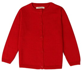 送料無料 カーディガン 子供服 こども服 キッズ ベビー 長袖 羽織り ニット トップス ラウンドネック 丸首 無地 前ボタン 前開き シンプル 無地 可愛い かわいい きれいめ カラバリ豊富 通園 通学 女の子 男の子 女児 男児