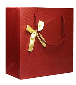 送料無料 紙袋 ラッピングバッグ ペーパーバッグ 手提げ袋 ギフト用袋 プレゼント用袋 誕生日 記念日 贈り物 お祝い シンプル 高級感 リボ