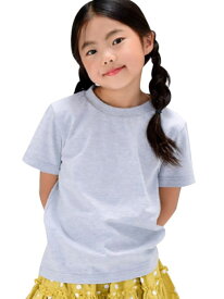 送料無料 Tシャツ 半袖 カットソー 子供服 キッズ ジュニア 女の子 男の子 トップス 丸首 丸襟 ラウンドネック クルーネック 無地 シンプル カラー 着まわし ヘビロテ 定番 ベーシック こども服 子ども服 子供用 ユニセックス ガールズ ボーイズ 女児 男児