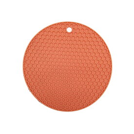 送料無料 鍋敷き コースター 鍋つかみ 瓶の蓋開け 単品 1個入 丸型 円形 断熱 防熱 ハチの巣模様 シリコン 柔らかい 曲がる 安全 掛けられる ミトン代用 オープナー 滑り止めマット 食器置き グラス置き 多機能 多用途 シンプル 便利 普段使い お客様用 キッチン雑貨 キッチ