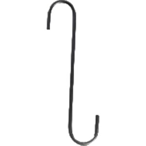 送料無料 S字フック 単品 汎用フック 吊り下げ ロング 収納 金具 大 フック シンプル 日用品 生活雑貨 クローゼット 掛ける S型