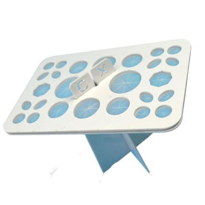 送料無料 メイクブラシスタンド メイクブラシホルダー 26本立てられる 26穴 乾かす 乾燥 収納 メイクブラシ立て コスメブラシスタンド 組み立て式 コスメグッズ 収納グッズ 収納アイテム