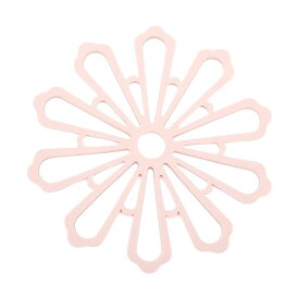 送料無料 鍋敷き 鍋置き こげつき防止 滑り止め 卓上マット 湯呑みマット 鍋マット お花 キッチン インテリア雑貨 ソフト 花型 かわいい