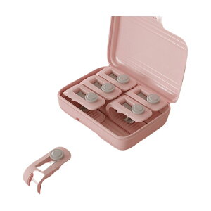 送料無料 布団クリップ 6個セット ケース付き シーツ固定クリップ 寝具 布団固定器 滑り止めクリップ ずれ防止 針なし 穴が開かない