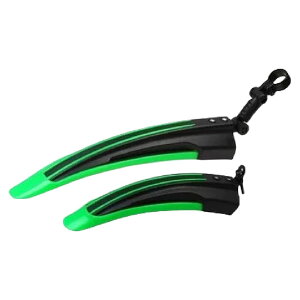 送料無料 自転車用泥よけ 泥除けガード 2個セット 前後セット キッズ 子供用 フェンダー マッドガード カバー 自転車 マウンテンバイク フロント リア 20 22 24 26インチ