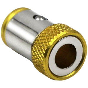 送料無料 ビットホルダー 磁石付き マグネット付き 工具収納用品 工具用キャップ ヘッド ドライバー レンチ DIY 便利 おしゃれ 青 赤 黄