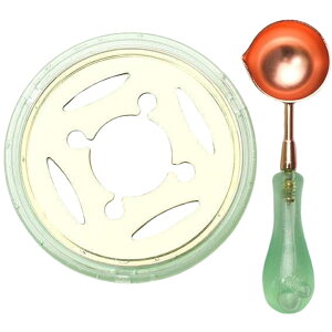 送料無料 シーリングワックス 2点セット ワックス炉 スプーン シーリングスタンプ デザインスタンプ 日用品雑貨 溶融 かき混ぜ棒 スタンプ台 封筒 手紙 招待状 シール かわいい おしゃれ