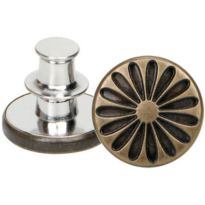 送料無料 デニム用ボタン 交換用 ジーンズボタン 17mm 裁縫用品 ズボン パンツ デニムスカート ジーパン タックボタン DIY リメイク おしゃれ 簡単