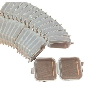 送料無料 アクセサリーケース 10個セット 小物ケース 小分け収納 小物入れ ミニサイズ プラケース クリアカラー 透明 イヤリング 指輪 ピアス ネックレス 耳栓 ピルケース 多用途 中が見える コンパクト 整理整頓 収納ケース スクエア 四角 便利グッズ シンプル