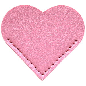 送料無料 コーナークリップ 三角クリップ 同色3個セット ハート フェイクレザー 保護 カバー 整理 文房具 単色 かわいい カラバリ豊富