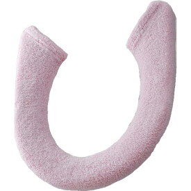 送料無料 便座カバー トイレカバー O型 厚手 無地 やわらか 柔らか 洗える 丸洗い可能 スナップボタン留め 節電 エコ 暖かい あったか シンプル