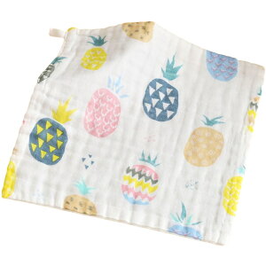 送料無料 ガーゼタオル 単品 25×25cm ガーゼハンカチ フェイスタオル 正方形 ベビー キッズ 赤ちゃん 子供用 ハンドタオル 手拭き 顔拭き 女の子 男の子 日用品雑貨 出産祝い 可愛い