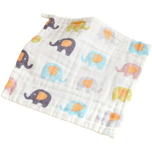 送料無料 ガーゼタオル 単品 25×25cm ガーゼハンカチ フェイスタオル 正方形 ベビー キッズ 赤ちゃん 子供用 ハンドタオル 手拭き 顔拭き 女の子 男の子 日用品雑貨 出産祝い 可愛い