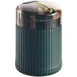 送料無料 爪楊枝入れ 爪楊枝ホルダー ピックケース 卓上 自動 ワンプッシュ式 収納 つまようじ フタ付き 蓋付き 衛生的 防塵 大容量 シンプル 便利 キッチン雑貨 日用雑貨