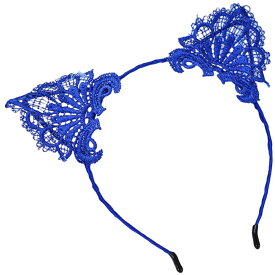 送料無料 カチューシャ 猫耳 仮装用 コスプレ レディース ヘッドアクセサリー 髪飾り レース ネコ耳 ヘアアクセサリー コスチューム小物 大人 ハロウィン パーティー 学園祭 イベント おしゃれ かわいい 女性用