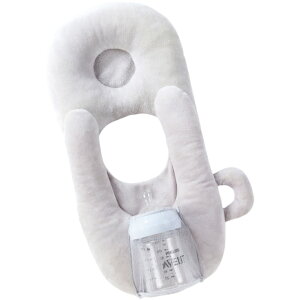 送料無料 授乳クッション 枕 哺乳瓶 ホルダー 固定 ハンズフリー 赤ちゃん ベビー 新生児 ピロー サポート 面ファスナー 便利