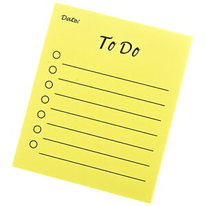 送料無料 付箋 ふせん メモ帳 ToDo 備忘録 貼るメモ やることリスト メッセージ 伝言 オフィス 仕事 会社 文房具 事務用品 ステーショナリー 雑貨 おしゃれ かわいい 家庭 学校 学生