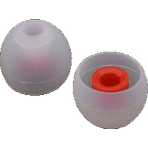 送料無料 イヤーピース イヤーチップ 同色2個セット ペア イヤホン カバー キャップ 交換用 内径4.5mm 外径11mm 12mm 13mm シンプル オーディオ イヤホンアクセサリー グレー ホワイト シリコン製